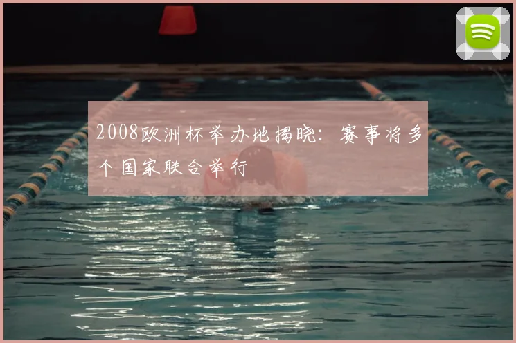 2008欧洲杯举办地揭晓:赛事将多个国家联合举行